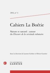 Cahier La Boetie